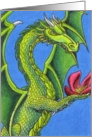 Green Dragon of Summer card