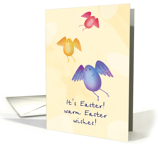 It's Easter! Warm Easter Wishes! card (152722)