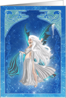 Art Nouveau Celestial Fairy card