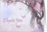 Thank You ~ Cherry Tree Blossoms card