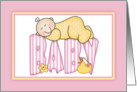 New Baby Girl card