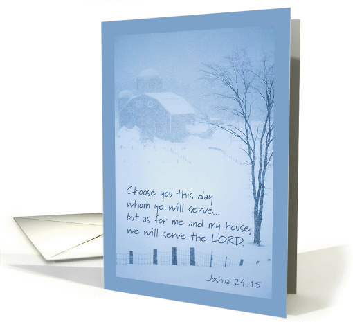 Choose This Day - Barn card (85921)