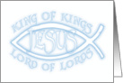 Jesus - King of Kings card