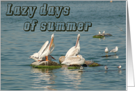 Lazy Days of Summer 1 card