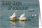 Lazy Days of Summer 1 card