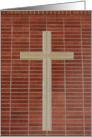 Brick Cross card