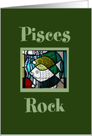 Pisces Rock card