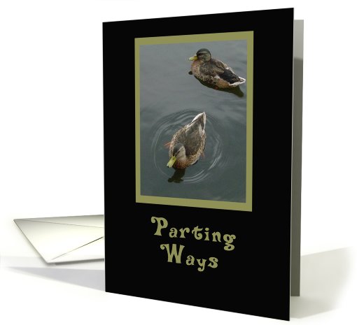 Parting Ways card (378297)