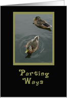 Parting Ways card