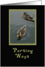 Parting Ways card