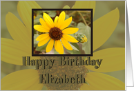 Happy Birthday Elizabeth card