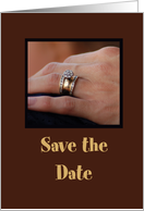 Save The Date card