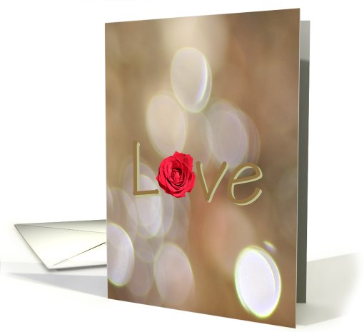 Love Rose card (453019)