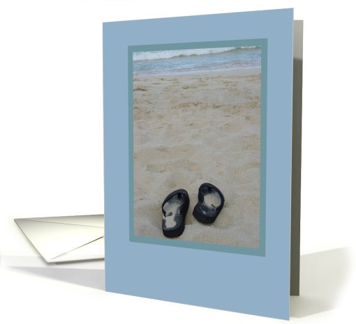 Beach Save the Date card (457243)