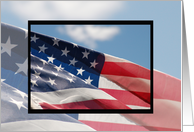 Stars and Stripes Happy 4th of July card
