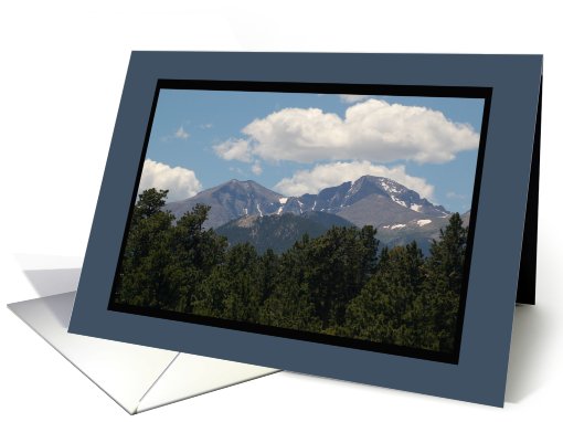 Mountain Views 2 card (464136)