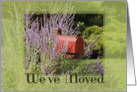 We’ve Moved Mailbox card