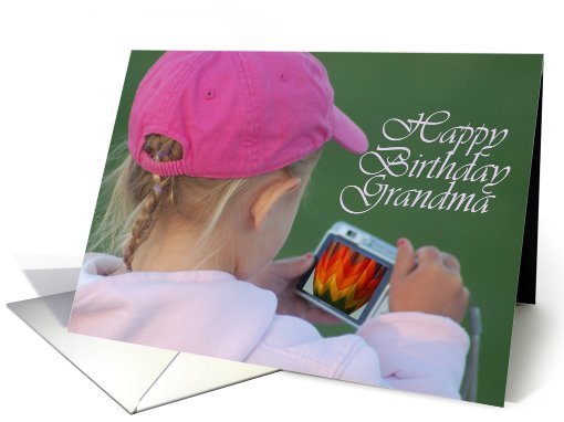 Happy Birthday Grandma card (481081)