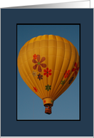 Hot Air Balloon...