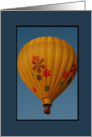 Hot Air Balloon Blank card