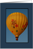 Hot Air Balloon Encouragement card