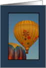 Hot Air Balloon Employment Anniversary card