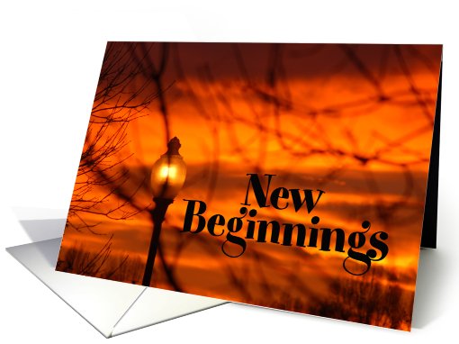 New Beginnings Baby card (534500)