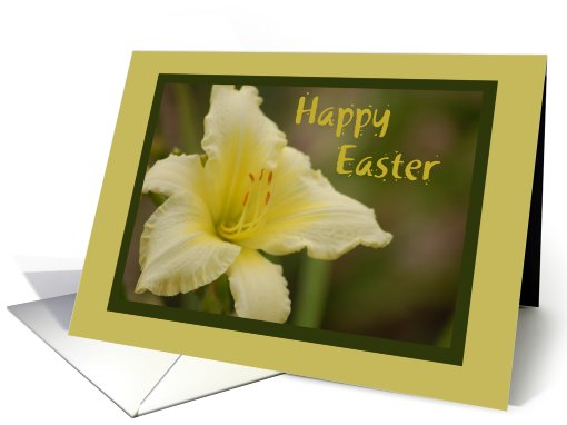 Easter Flower card (534849)