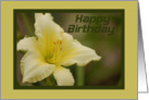 Birthday Flower card