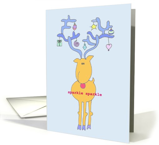 sparkle with laughter card (481457)