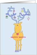 sparkle with laughter card