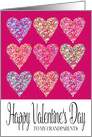 Full of Hearts Happy Valentine’s Day Grandparents card