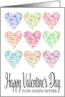 Full of Hearts Happy Valentine’s Day Mother card