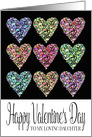 Full of Hearts Happy Valentine’s Day Daughter card