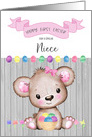 Happy First Easter Baby Niece card