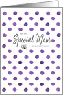 Purple Passion Mother’s Day for Mom card