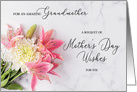 Shades of Pink Lilies and Mums Mother’s Day for Grandmother card