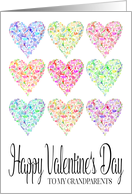 Full of Hearts Happy Valentine’s Day Grandparents card
