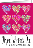 Full of Hearts Happy Valentine’s Day Mother card