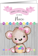 Happy First Easter Baby Niece card