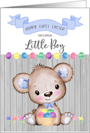 Happy First Easter Little Boy card