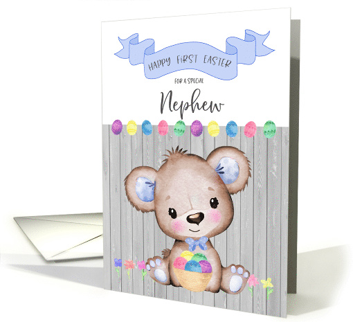 Happy First Easter Little Nephew card (1602596)