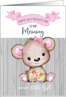 Happy First Mother’s Day Mommy From Daughter card