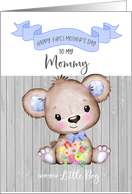 Happy First Mother’s Day Mommy From Son card