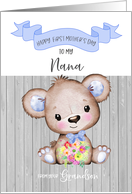 Happy First Mother’s Day Nana From Grandson card