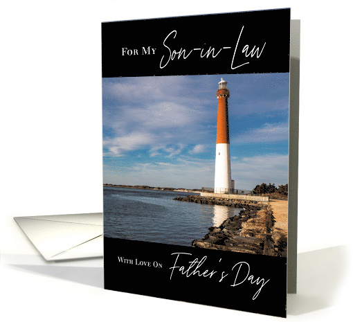 Lighthouse Seaside Father's Day for Son-in-Law card (1615226)
