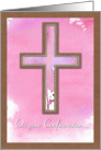 Confirmation Congratulations card