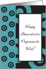 Happy Admin Pro Day - Turquoise card