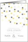 Civil Union - Gay Invitation card