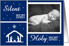 Silent Night - Photo Card